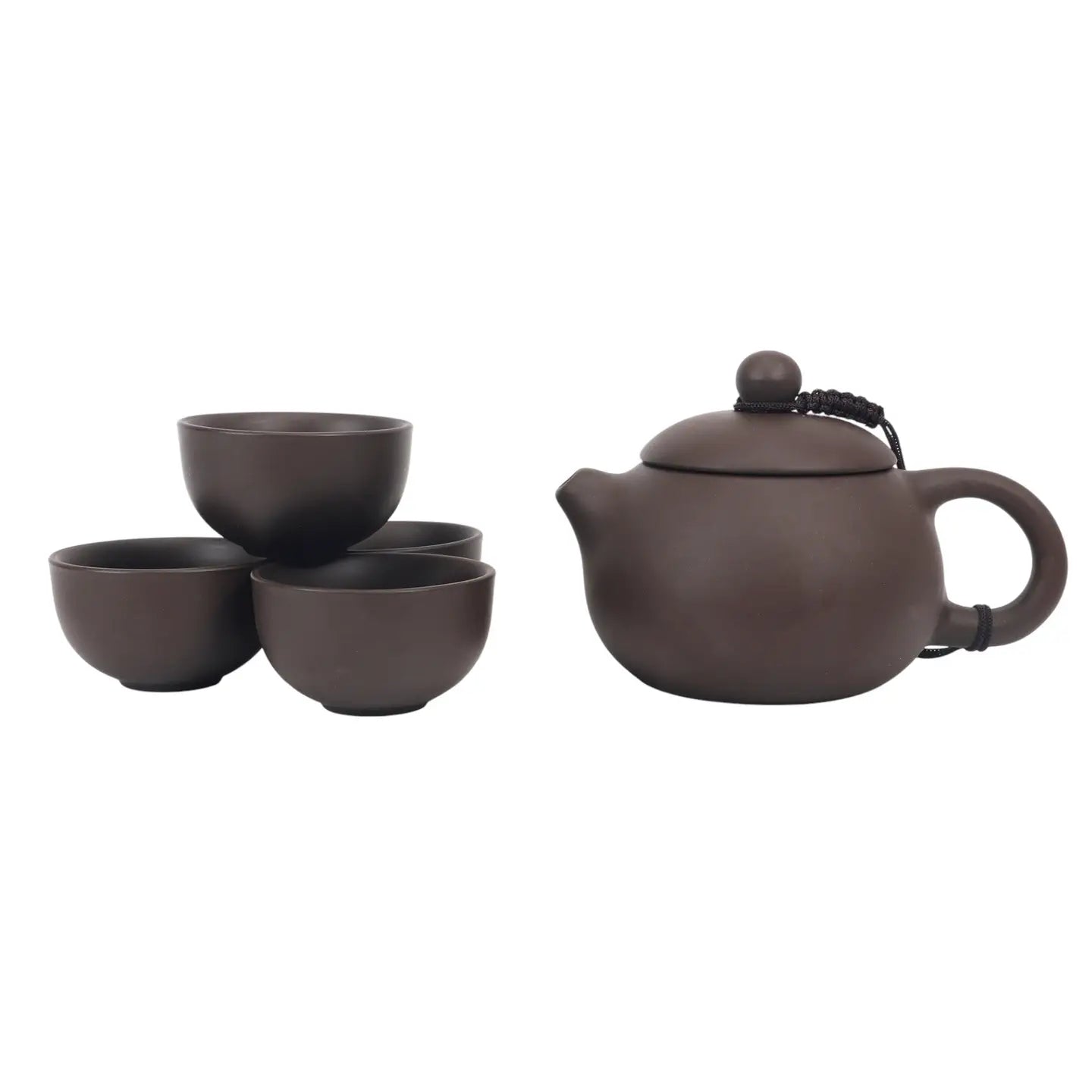Yixing Zisha Clay Teapot Set